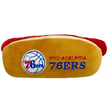 Philadelphia 76ers- Plush Hot Dog Toy